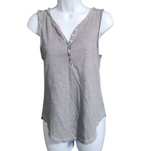 Anthropologie 9-h15 Striped Sleeveless Top